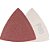 Lixa triangular com costado em pluma grão 80 para lixadeira multifunção MFL-80 DWT - Imagem 1