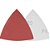 Lixa triangular com costado em pluma grão 120 para lixadeira multifunção MEV 330 VONDER - Imagem 1