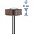 Roda de lixa 3/8" com haste 1/8 grão 80 502 DREMEL - Imagem 2