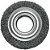 Escova circular de aço ondulada 100mm x 13mm Furo 13mm prensada fio 0,30mm Abrasfer - Imagem 1