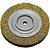 Escova circular ondulada latão 150 x 19mm furo 13mm fio 0,15/0,20 T.7000 ABRASFER - Imagem 4