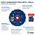 Disco de corte diamantado segmentado 180mm x 22,23 EXPERT BOSCH - Imagem 8