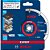 Disco de corte diamantado 125mm x 22,23mm Diamond Metal Wheel X-LOCK BOSCH - Imagem 3