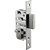 Fechadura auxiliar externa duo tetra inox polido SOPRANO - Imagem 2