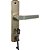 Fechadura interna Pop Line reta oxidada SOPRANO - Imagem 1