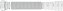 Sifão tubo extensivo universal branco 700mm 030101 BLUKIT - Imagem 1