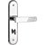 Fechadura banheiro espelho em aço inox modelo 1820/21 STAM - Imagem 1