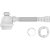 Sifão universal copo branco 795mm comprimento 031301 BLUKIT - Imagem 1