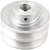 Polia de alumínio 2 canais perfil B 90mm com furo de 3/4" - 19,1mm VONDER - Imagem 1