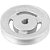 Polia de alumínio 1 canal perfil A 100mm com furo de 14mm VONDER - Imagem 2