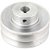 Polia de alumínio 2 canais perfil A 90mm com furo de 5/8" - 15,9mm VONDER - Imagem 1