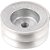 Polia de alumínio 2 canais perfil B 100mm com furo de 5/8" - 15,9mm VONDER - Imagem 2