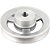 Polia de alumínio 1 canal perfil A 120mm com furo de 5/8" - 15,9mm VONDER - Imagem 1