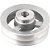 Polia de alumínio 2 canais perfil B 150mm com furo de 24mm VONDER - Imagem 1