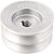 Polia de alumínio 2 canais perfil B 90mm com furo de 5/8" - 15,9mm VONDER - Imagem 2