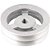 Polia de alumínio 2 canais perfil B 150mm com furo de 3/4" - 19,1mm VONDER - Imagem 2