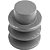 Polia de ferro 2 canais perfil B 50mm MADEMIL - Imagem 2