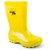 Bota infantil de PVC amarela com forro 24/25 VONDER - Imagem 3
