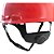 Capacete aba frontal vermelho com catraca H-705 HB004726772 3M - Imagem 3