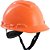 Capacete aba frontal laranja com catraca H-706 HB004726723 3M - Imagem 1