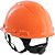 Capacete aba frontal laranja com catraca H-706 HB004726723 3M - Imagem 2