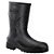 Bota de PVC preta cano curto com forro 45 acqualev BRACOL - Imagem 2