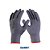 Luva tricotada de nylon tam. P cinza Poliflex DA11100 DANNY - Imagem 1