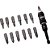 Adaptador angular para parafusadeira e bits (7 phillips nº2 e 6 quadrado nº2) com 14 peças DWPVTC14 DEWALT - Imagem 1