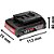 Kit com 2 baterias de íons de lítio (GBA 18V 2 Ah) e 1 carregador bivolt (GAL 18V-20) 1600A02RN1 BOSCH - Imagem 3
