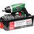 Parafusadeira a bateria 3,6V carregador bivolt jogo com 55 acessórios PBD 055N DWT - Imagem 1