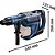 Martelo perfurador sem bateria e sem carregador motor brushless GBH 18V-45 C 0 611 913 180 BOSCH - Imagem 4