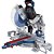 Serra de meia-esquadria a bateria GCM 18V-305 GDC sem carregador e sem bateria 0 601 B43 0K0 BOSCH - Imagem 1