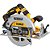 Serra circular a bateria 7.1/4" não acompanha bateria e não acompanha carregador motor Brushless DCS570B DEWALT - Imagem 1