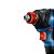 Chave de impacto mandril 2 em 1: 1/4" (hexagonal) e 1/2" (quadrado) 200 N.m motor Brushless sem bateria e sem carregador GDX 18V-200 BOSCH - Imagem 2