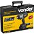 Chave de impacto bateria 20V encaixe de 3/4" fonte de carregamento bivolt automático CIV 342B VONDER PLUS - Imagem 3