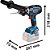 Parafusadeira/furadeira de impacto 1/2" sem bateria e sem carregador com maleta GSB 18V-150 C 06019J51E0 BOSCH - Imagem 5