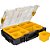 Organizador plástico com tampa transparente DWST08040 DEWALT - Imagem 1