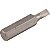 Jogo de bits/ponteiras fenda encaixe 5/16" 10mm x 38mm cartela com 5 peças VONDER - Imagem 1