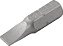 Jogo de bits/ponteiras fenda encaixe 1/4" 10mm x 25mm X-LSI-25 cartela com 20 peças DWT - Imagem 1