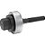 Prisioneiro com rolamento 3/4" x 16 fios UNF para o furador de chapas manual FMV 122 VONDER - Imagem 1