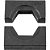 Matriz/mordente hexagonal 240 mm² para alicate crimpador ACV 300 VONDER - Imagem 3
