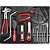 Carro com ferramentas 236 peças 743mm x 413mm x 921mm 4 gavetas 3369841 GEDORE RED - Imagem 3