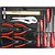 Carro com ferramentas 236 peças 743mm x 413mm x 921mm 4 gavetas 3369841 GEDORE RED - Imagem 6