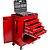 Carro com ferramentas 236 peças 743mm x 413mm x 921mm 4 gavetas 3369841 GEDORE RED - Imagem 2