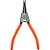 Alicate para anéis externos bico reto 7" 219010B BELZER - Imagem 3