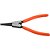 Alicate para anéis externos bico reto 7" 219010B BELZER - Imagem 4