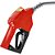 Bico de abastecimento automático 3/4" vazão 75 l/m vermelho 5522 BOZZA - Imagem 1