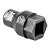 Soquete para ajustador automático de folga das pastilhas de freio encaixe de 11 estrias 9,4mm 716001 RAVEN - Imagem 2