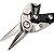 Tesoura 10" para chapas modelo aviação corte reto ST93103G SATA - Imagem 4
