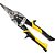 Tesoura 10" para chapas modelo aviação corte reto ST93103G SATA - Imagem 10